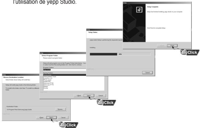 SAMSUNG YP-T5 - Installation de yepp Studio - 4
