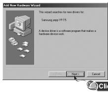 SAMSUNG YP-T5 - Dans Windows 98 - 1