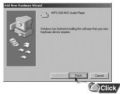 SAMSUNG YP-T5 - Dans Windows 98 - 5
