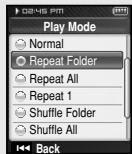 SAMSUNG YP-T8X - Play Mode - 2