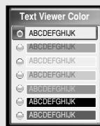 SAMSUNG YP-T8X - Text viewer color - 3