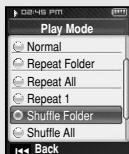 SAMSUNG YP-T8X - Play Mode - 5