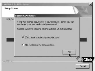 SAMSUNG YP-T8X - Suivez les instructions à l'écran pour terminer l'installation. - 2