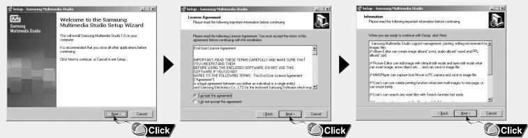 SAMSUNG YP-T8X - Installation de Multimedia Studio - 3