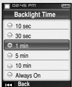 SAMSUNG YP-T8X - Text viewer color - 2