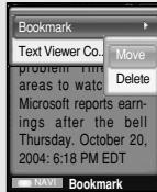 SAMSUNG YP-T8X - Text viewer color - 2