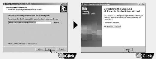 SAMSUNG YP-T8X - Installation de Multimedia Studio - 4