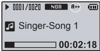 0001/0020 NOR R++ Singer-Song 1 00:02:18