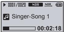 0001/0020 NOR NOR Singer-Song 1 00:02:18