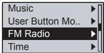 SAMSUNG YP-U3JQL - Préférences de la radio FM - 1