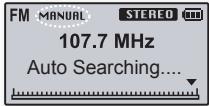 SAMSUNG YP-U3JQL - Recherche de stations FM - 1