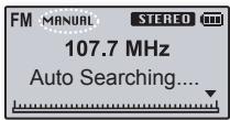 SAMSUNG YP-U3JZG - Pour rechercher des stations de radio FM - 1