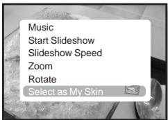 SAMSUNG YPT10JAR-XAC - Pour sélectionner une photo comme fond d'écran - 1