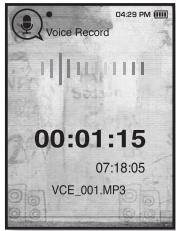 SAMSUNG YPT10JAR-XAC - Pour arrêter un enregistrement vocal - 1