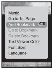 SAMSUNG YPT10JAR-XAC - Pour instaurer un signet - 2