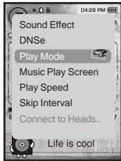 SAMSUNG YPT10JAR-XAC - Pour régler le mode de lecture - 1