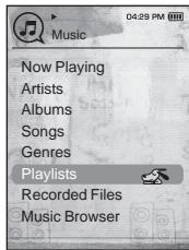 SAMSUNG YPT10JAR-XAC - POUR CRÉER UNE LISTE DE LECTURE SUR VOTRE LECTEUR MP3 - 5