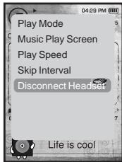 SAMSUNG YPT10JAR-XAC - Déconnecter les écouteurs stéreo Bluetooth - 1