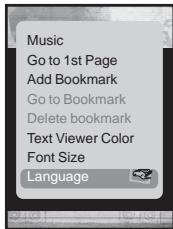 SAMSUNG YPT10JAR-XAC - Pour définiir la langue d'un texte - 2