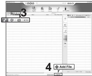 SAMSUNG YPT10JAR-XAC - RéPARTITION DES DOSSIERS ET DES FICHIERS À L'AIDE DE SAMSUNG MEDIA STUDIO (Suite) - 1