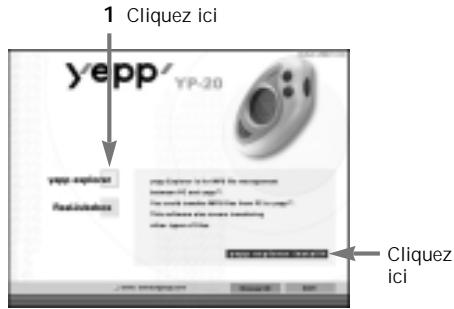 SAMSUNG YP-20 - Installation des logiciels sur votre PC - 1