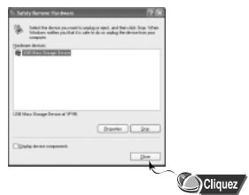 SAMSUNG YP-55X - Débranchement du câble USB - 2