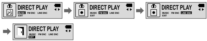 SAMSUNG YP-55X - Fonction DIRECT PLAY - 1