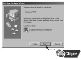 SAMSUNG YP-55X - Dans windows 98 - 2
