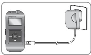 SAMSUNG YP-60 - Précautions à prendre lors du chargement - 1