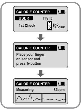 SAMSUNG YP-60 - Mesure des calories consommées - 1