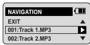 NAVIGATION EXIT 001:Track 1.MP3 002:Track 2.MP3