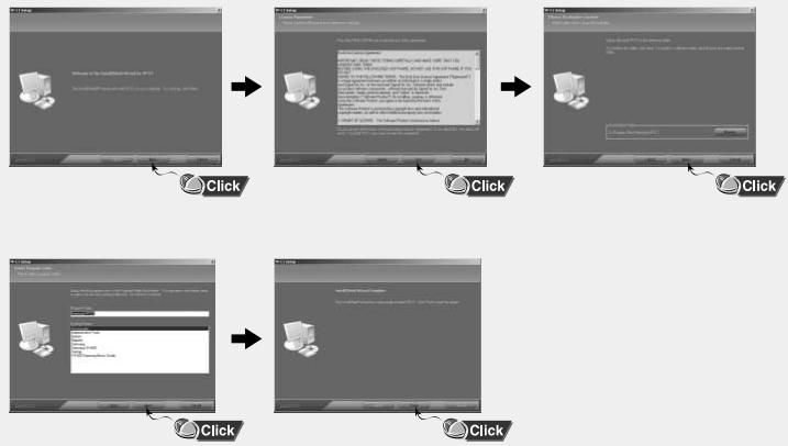 SAMSUNG YP-C1 - Installer le logiciel - 2
