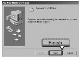 SAMSUNG YP-F2RZW - Sous windows 98SE - 5