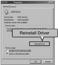 SAMSUNG YP-F2RZW - Si une erreur se produit lors de l'installation du pilote USB - 3