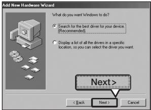 SAMSUNG YP-F2RZW - Sous windows 98SE - 2