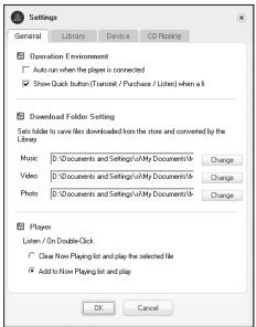 SAMSUNG YP-F2RZW - Réglage des options d'autoscan - 2