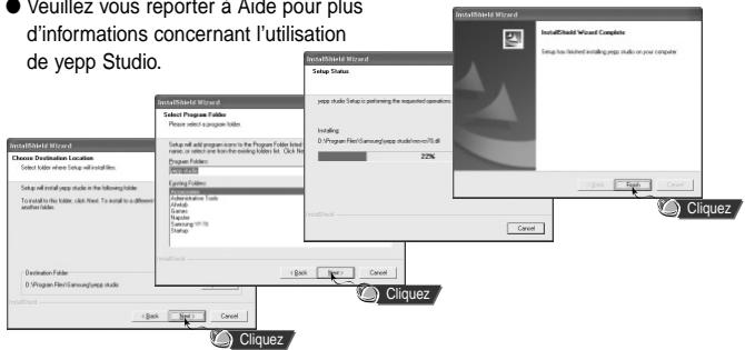 SAMSUNG YP-T6 - Visualisation de l'aide de yepp studio - 3