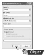 SAMSUNG YP-T6 - Formatage - 2