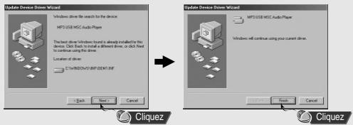 SAMSUNG YP-T6 - Dans windows 98 - 2