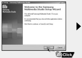 SAMSUNG YP-T7F - Suivez les instructions à l'écran pour terminer l'installation. - 1