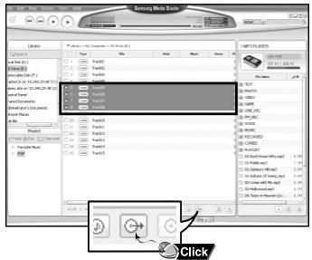 SAMSUNG YP-T7F - Extraire des fichiers d'un CD audio - 2