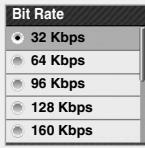 SAMSUNG YP-T7F - Bit Rate - 1