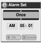 SAMSUNG YP-T7F - Alarm Set - 1