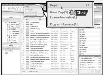SAMSUNG YP-T7F - Extraire des fichiers d'un CD audio - 4