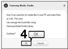 SAMSUNG YP-Z5 - Réglage des options d'Autoscan - 1
