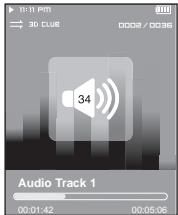 SAMSUNG T9 4GB - Réglage du volume - 1