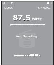 SAMSUNG T9 4GB - Pour rechercher automatiquement les fréquences - 1