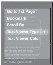 SAMSUNG T9 4GB - Réglage du type de visionneuse de texte - 1