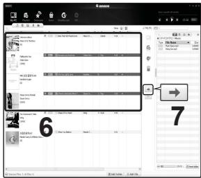 SAMSUNG YP-P2JAR - TRANSFERT DE FICHIERS VERS LE LECTEUR AVEC EMODIO (suite) - 3