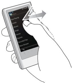 SAMSUNG YP-P3JCS - Appuyer légèrement une seule fois - 1